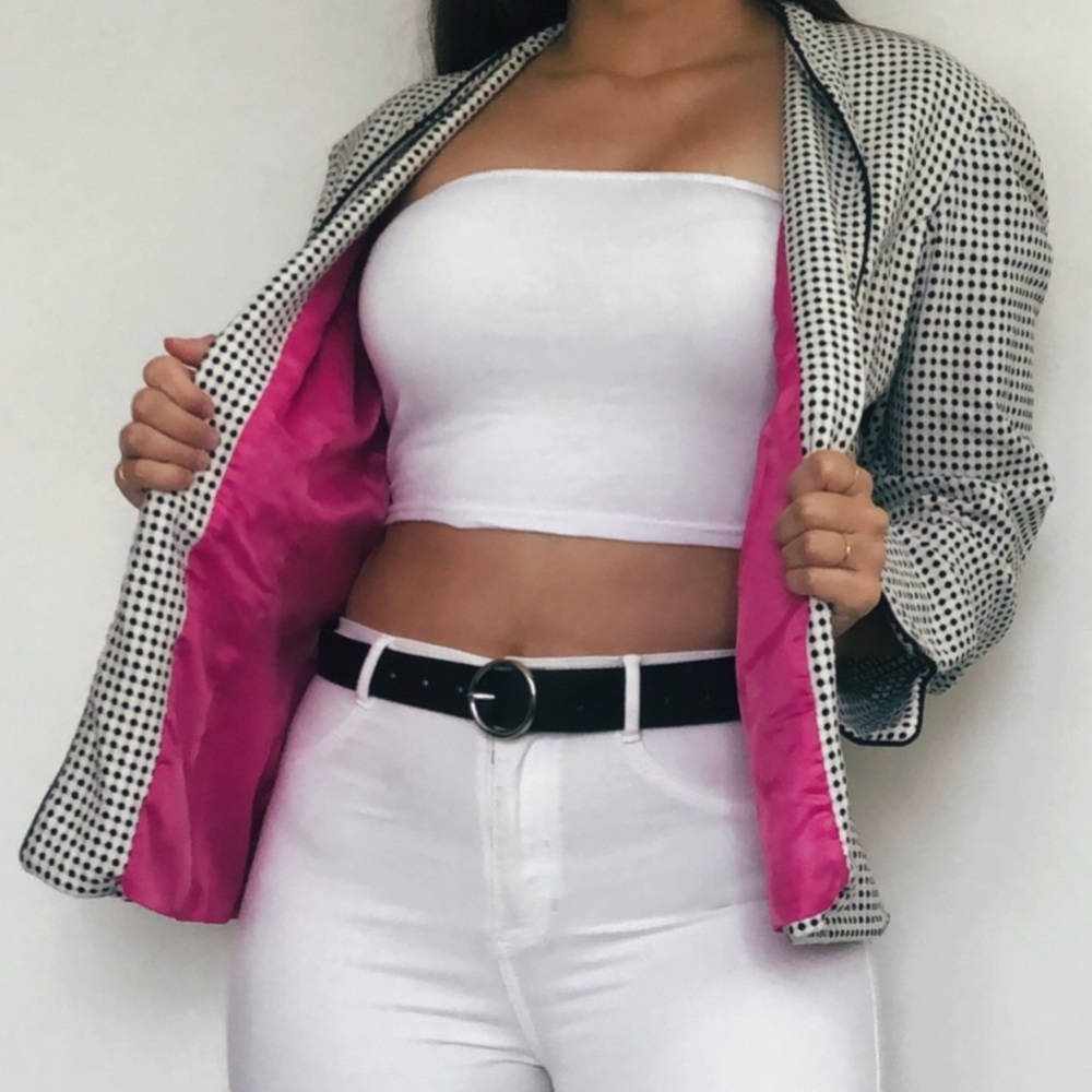 Black and white Blazer